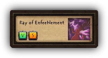 Ray of Enfeeblement